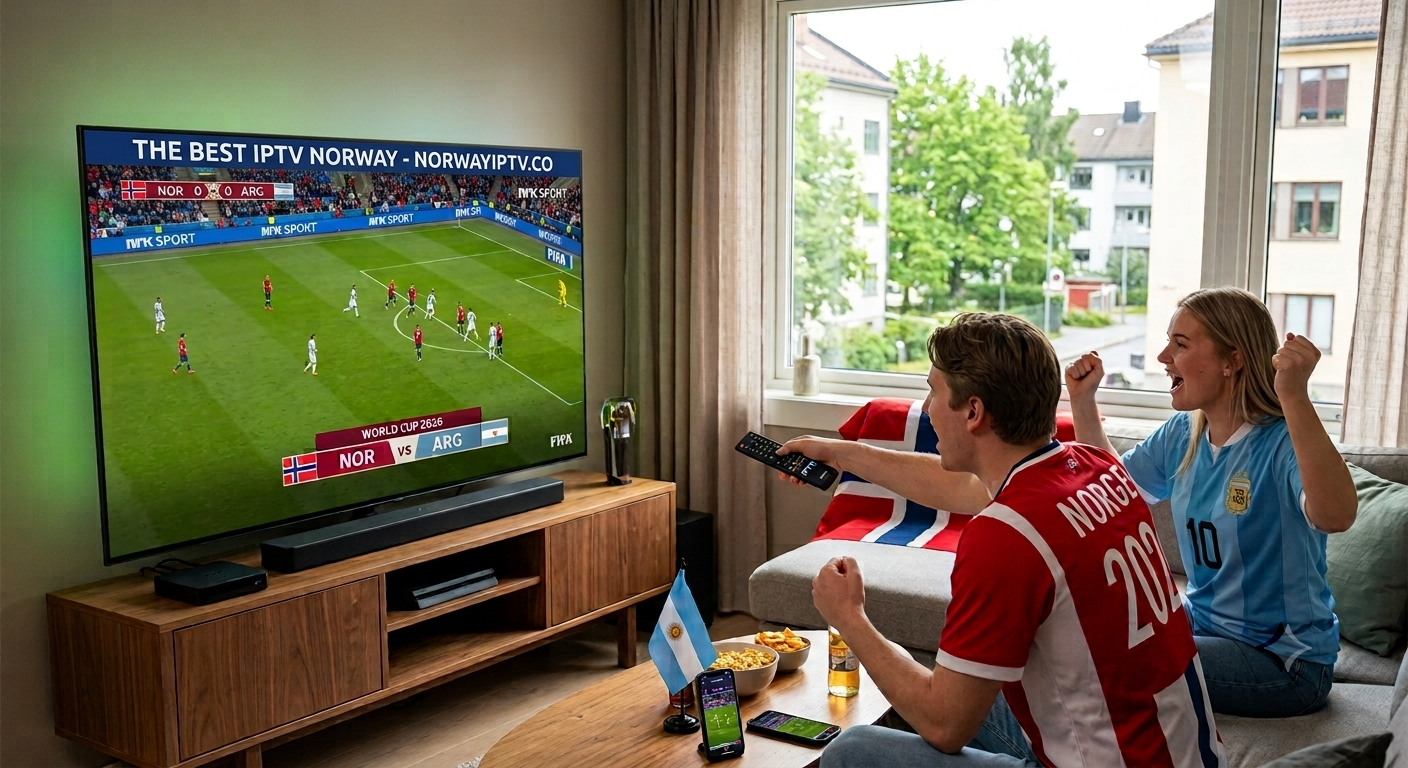 Best IPTV Norway subscription streaming live TV channels and World Cup 2026 on smart TV