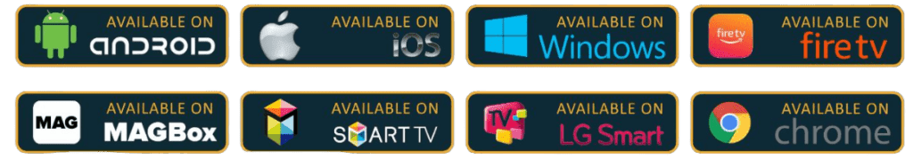 Norway IPTV supported devices: Android, iOS, Windows, Smart TV, Firestick, MAG