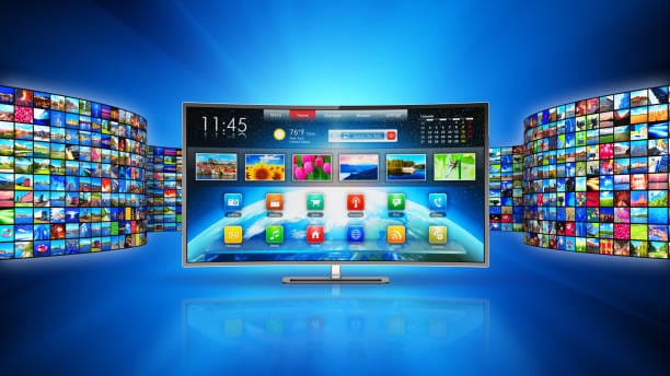 Smart TV and IPTV interface preview